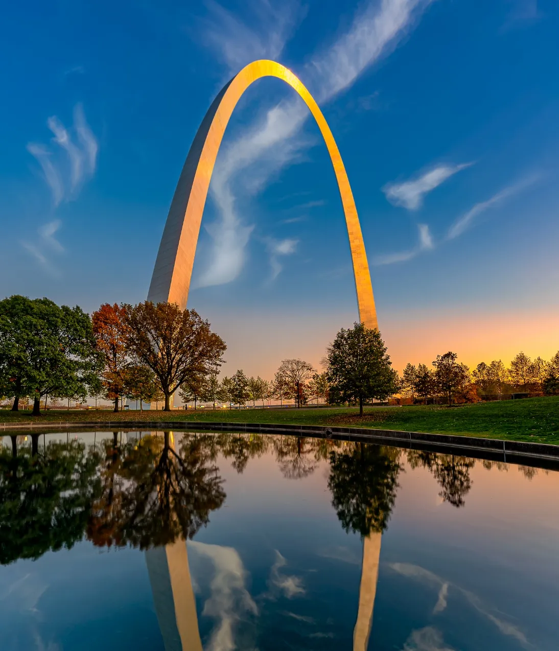 photo of The Gateway Arch in St. Louis, Missouri